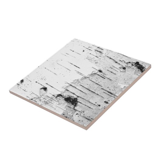 boomstam tegeltje (Zijkant)