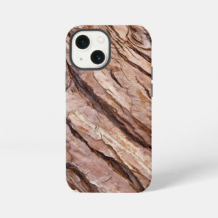 Boomstam Textuur Cool Uniek iPhone 13 Mini Hoesje