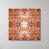 Boomstam Uitgesneden Foto Mixed Media Herhalend Pa Canvas Afdruk (Voorkant)