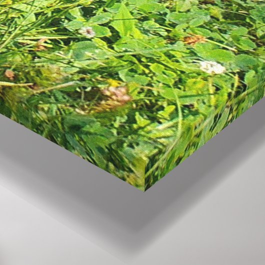 boomstam verbrijzeld canvas afdruk (Hoek(Onderkant))