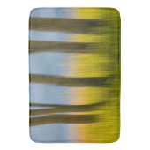 boomstammen en gras | San Juan-eilanden, WA Badmat (Voorkant Verticaal)