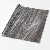 Boomstamontwerp Cadeaupapier (Uitgerold)