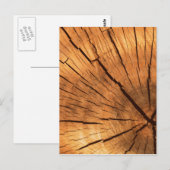 boomstamringen briefkaart (Voorkant / Achterkant)