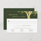 Boomster van David Bar Mitswa RSVP uitnodiging (Voorkant / Achterkant)