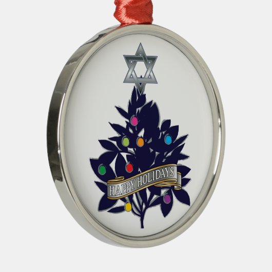 Boomster van David Metalen Ornament (Rechts)