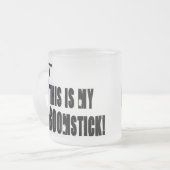Boomstick Matglas Koffiemok (Voorkant links)