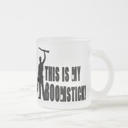 Boomstick Matglas Koffiemok (Rechts)