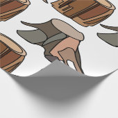 Boomstomp Cadeaupapier (Hoek)