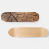 Boomstronk Textuur Skateboard (Horizontaal)
