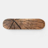 Boomstronk Textuur Skateboard (Horizontaal)
