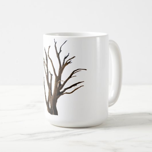 boomstructuur koffiemok (Voorkant rechts)