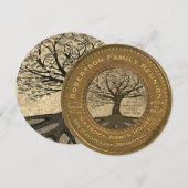 boomstructuurreünie kaart (Voorkant / Achterkant)