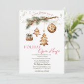 Boomtak, Ornamenten, sterren open huis Kaart (Staand voorkant)