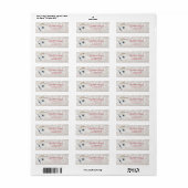 Boomtak Versiering Glitterende Bokeh Etiket (Full Sheet)