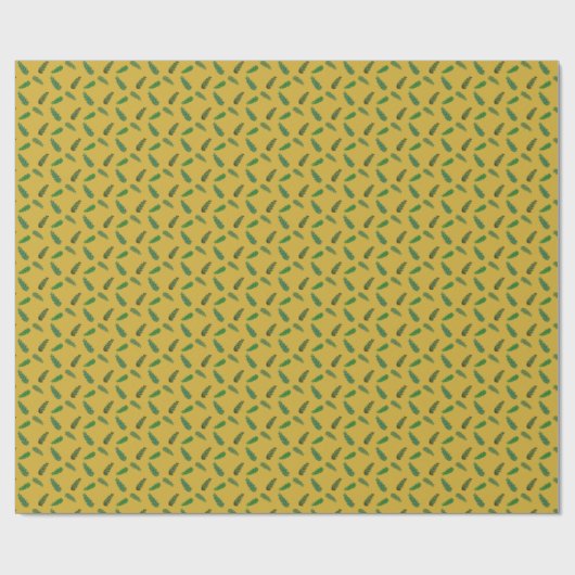 boomtakken in de bosbouw cadeaupapier (Vlak)