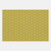 boomtakken in de bosbouw inpakpapier vel (Voorkant 2)