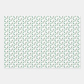 boomtakken in de bosbouw inpakpapier vel (Voorkant)