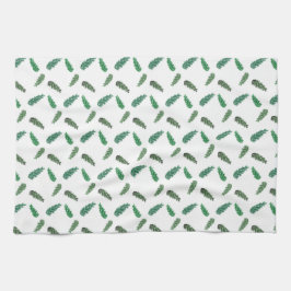 boomtakken in de bosbouw theedoek