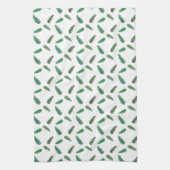 boomtakken in de bosbouw theedoek (Verticaal)