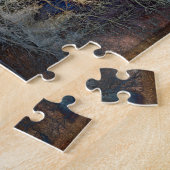 boomtakken in de winter legpuzzel (Zijkant)