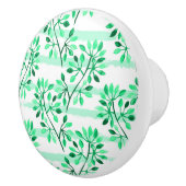 boomtakken met bladeren keramische knop (Rechts)
