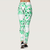 boomtakken met bladeren leggings (Achterkant)