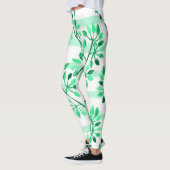 boomtakken met bladeren leggings (Links)