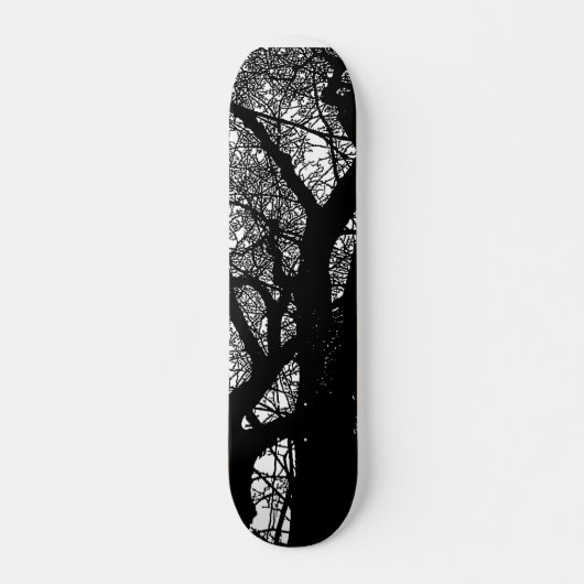 Boomtakken op hout II Skateboard (Voorkant)