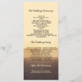 Boomtakken Zomeravond Trouwprogramma's Programmakaart (Achterkant)