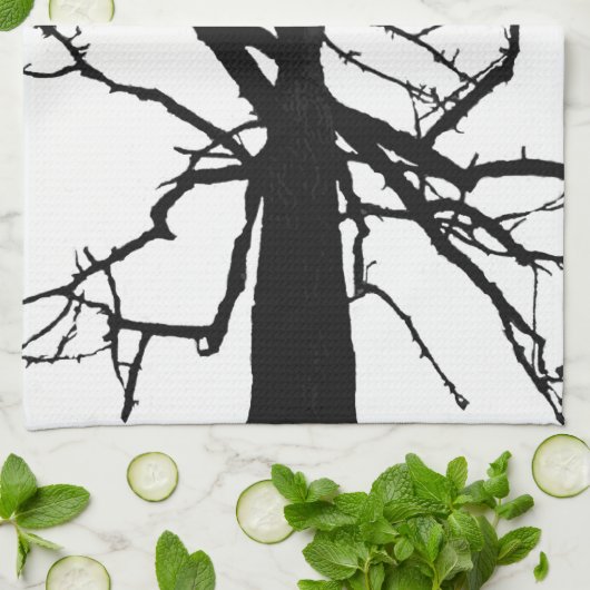 Boomtop Abstract handdoek (Gevouwen)