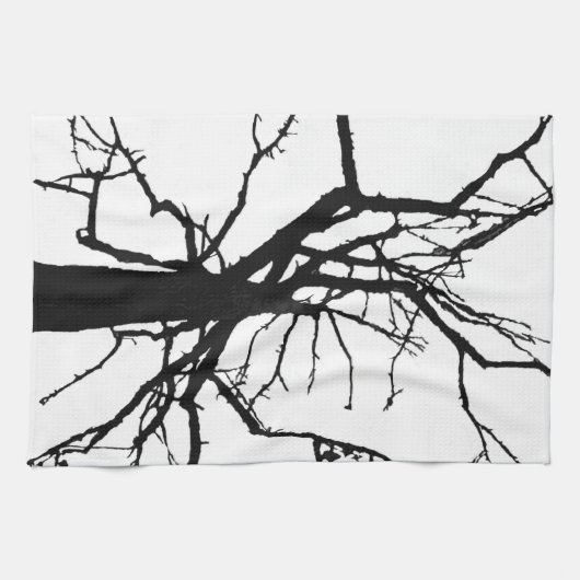 Boomtop Abstract handdoek (Horizontaal)