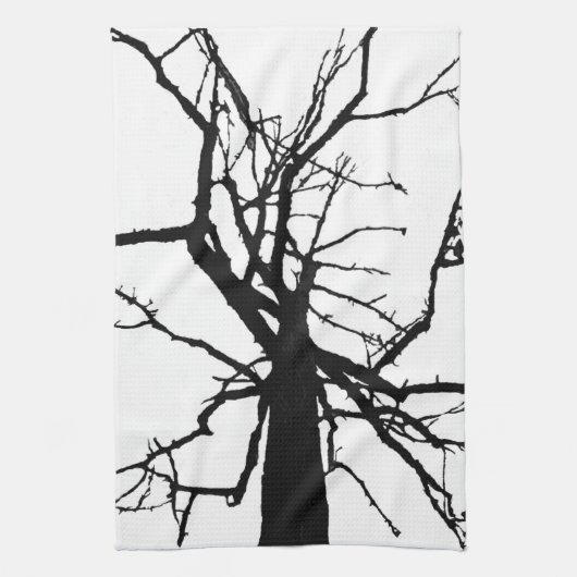 Boomtop Abstract handdoek (Verticaal)