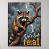 Boomtopverkenner: de beklimming van een wasbeer poster (Voorkant)