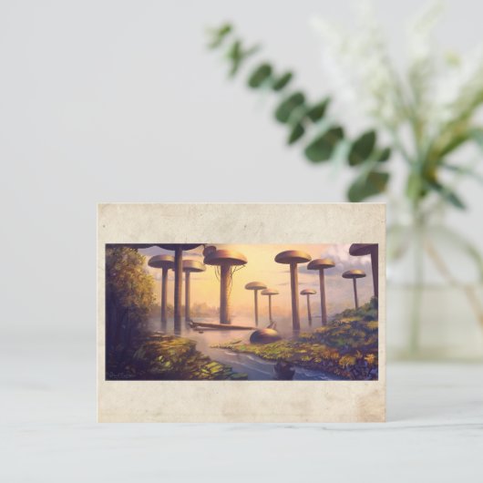 Boomtorens - Briefkaart (Staand voorkant)