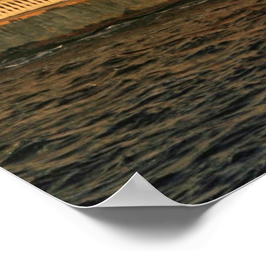 Boomtown Sunset Poster (Hoek)