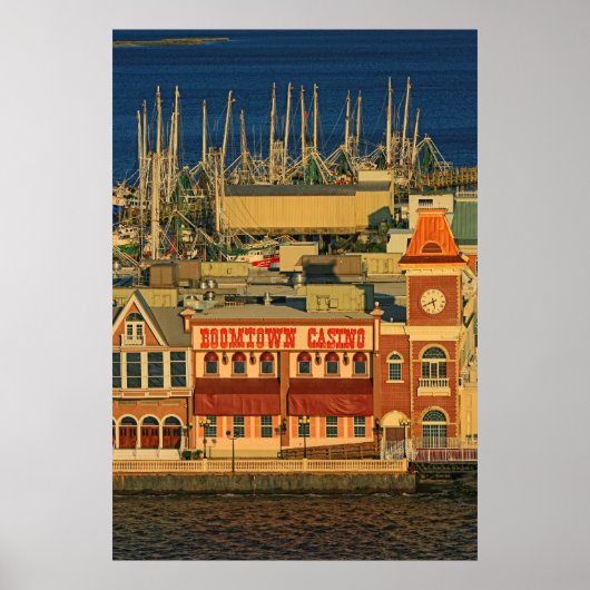 Boomtown Sunset Poster (Voorkant)