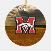  boomversiering keramisch ornament (Voorkant)