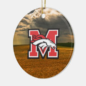  boomversiering keramisch ornament (Links)