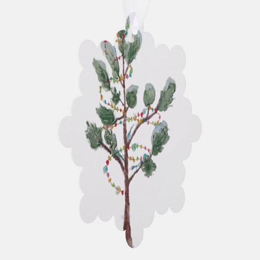 boomversiering ornament kaart (Rechts)