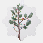 boomversiering ornament kaart (Voorkant)