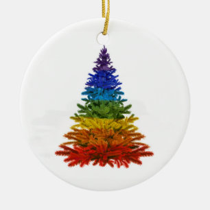 boomversiering RAINBOW Keramisch Ornament