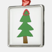 Boomversiering recyclen metalen ornament (Links)