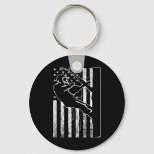 Boomverzorger Amerika Usa Buitenman Boomklimmen Lo Sleutelhanger