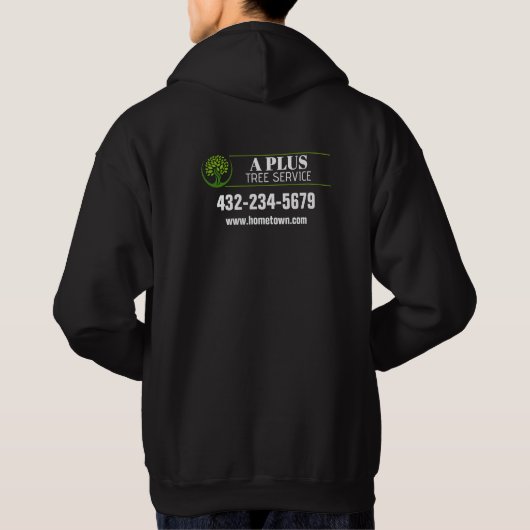 Boomverzorgingsdienst Hoodie (Achterkant)