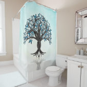 Boomvlies - Papilio Ulysses Douchegordijn (In situ)