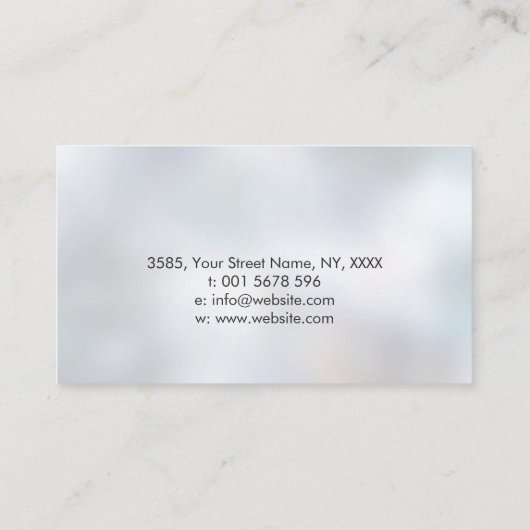 Boomvlies - Papilio Ulysses Visitekaartje (Achterkant)