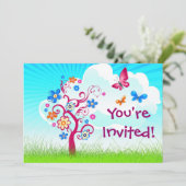 Boomvlinder Kaart (Staand voorkant)