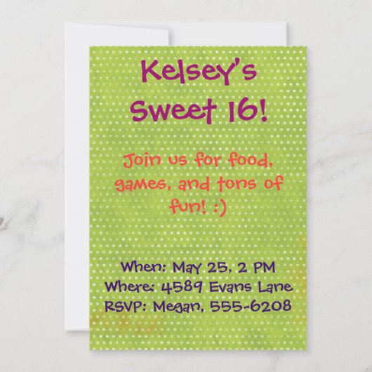 Boomvlinder Kaart (Achterkant)