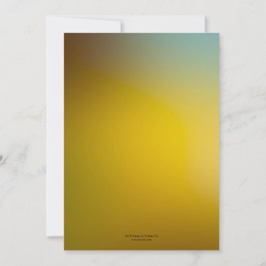 Boomvlinder — Uitnodiging (Achterkant)