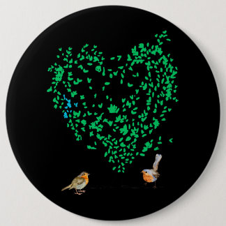 Boomvogels Camping Nurture Lente Zomer Zoo Star Ronde Button 6,0 Cm